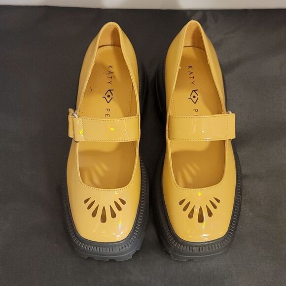 BRAND NEW KATY PERRY THE GELI® COMBAT MARY JANE FLAT SHOE - Picture 2 of 14